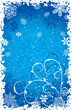 Grunge christmas winter background, vector illustration Grunge christmas winter background, vector illustration