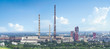 chemical plant panorama