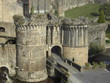 pont-levis, entrée du château à fougères