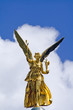 Friedensengel in Wolken, München, Deutschland