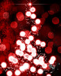 Abstract christmas tree