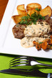 Grilled steak