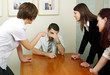 Photo: Arguing in the office Arguing in the office