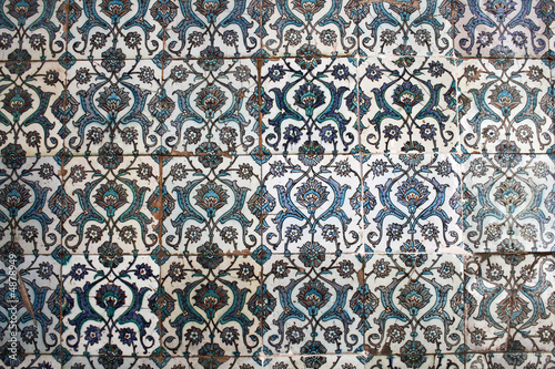 Photo: beautiful ancient colorful tiles beautiful ancient colorful tiles