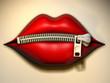 Foto: Lips zipper 2 Lips zipper 2