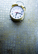 Alarm clock on jigsaw