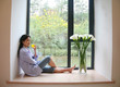 woman at home
