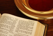 Bible and Collection Plate Bible and Collection Plate