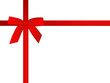 red gifts butterfly bow
