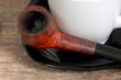 Pipe and cup