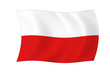 Polen Flagge
