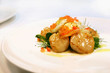 Seared scallop entree