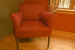 the red armchair