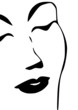 visage de femme