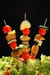 Grilled meat and vegetables Grilled meat and vegetables