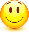 Smiley vectoriel, facilement modifiable !