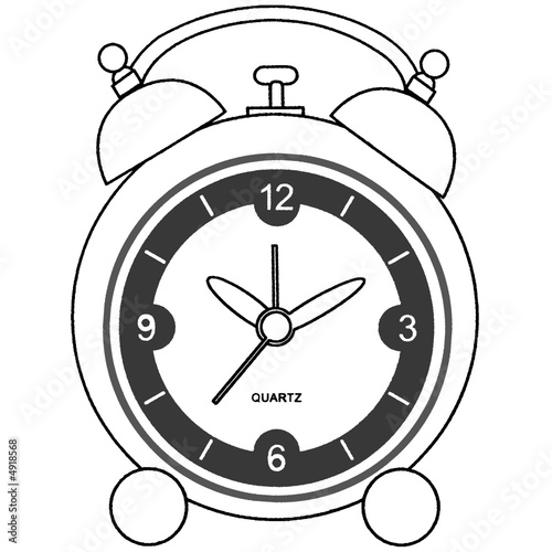 Illustration: réveille-matin réveille-matin