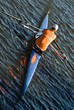 Photo: Isolated rowing boat Isolated rowing boat