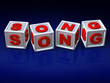 Block letters - 3d concept illustration