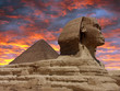 Pyramid and Sphinx at Giza, Cairo Pyramid and Sphinx at Giza, Cairo