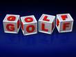 Block letters - 3d concept illustration