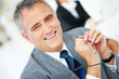 Senior executive business man