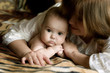 Baby with mum