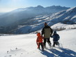 Running in the snow