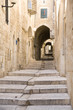 Foto: Narrow street in Jewish Quarter, Jerusalem Narrow street in Jewish Quarter, Jerusalem