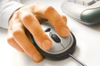 Hand and mouse Hand and mouse