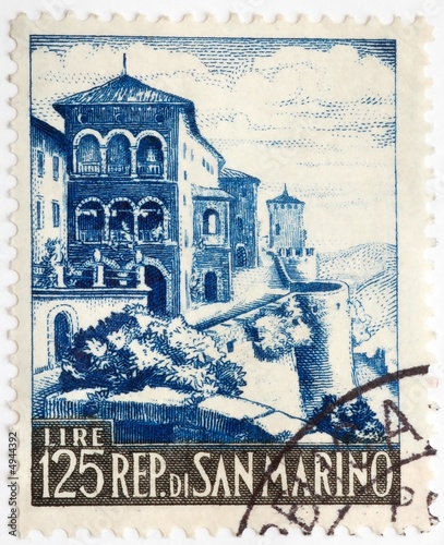 Photo: Vintage Italian stamp Vintage Italian stamp