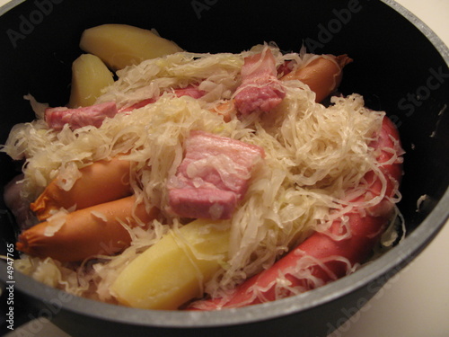 Photo : choucroute garnie choucroute garnie