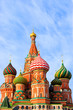 St. Basil's Cathedral on Red square, Moscow, Russia