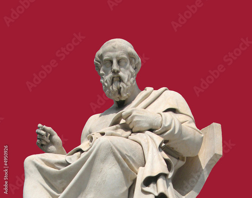 Thinker ( a statue of Socrates, Athens, Greece)
