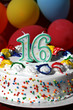 Birthday Cake - Sixteen