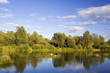 Fishing in river flow, Croatia