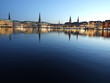 Herbstabend an der Binnenalster Herbstabend an der Binnenalster