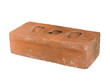 Detalii fotografie Isolated Red Brick