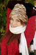 Sexy woman in warm clothing Sexy woman in warm clothing