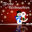 frohe weihnachten - rot frohe weihnachten - rot
