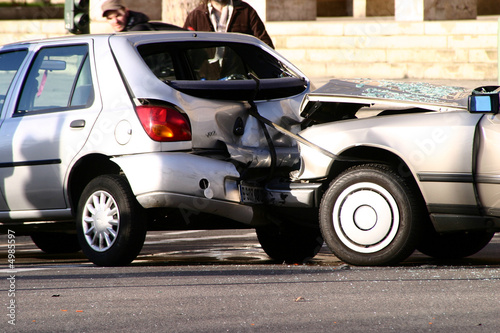 Photo: PKW Unfall PKW Unfall