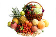 Delicious vegetative composition. Still life