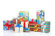 Assortment of gift boxes