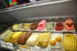colorful sweet gelato