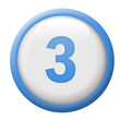 number 3 button