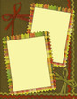 frame for two photos in scrapbook style frame for two photos in scrapbook style