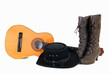 Country & Western guitar hat Country & Western guitar hat
