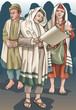 Young Jesus in a synagogue Young Jesus in a synagogue