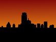 Dallas+skyline+vector
