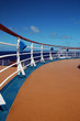 Cruise Ship Top Deck and Railing Cruise Ship Top Deck and Railing